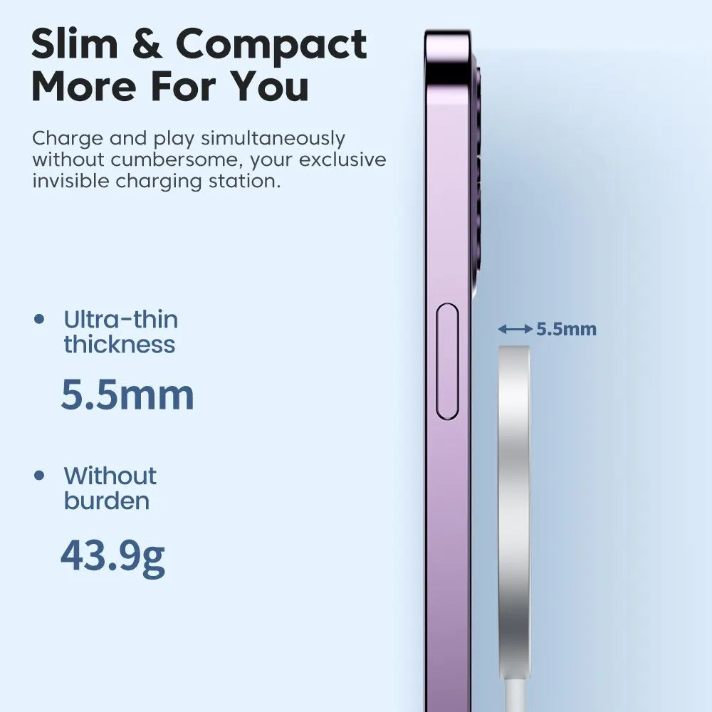 Toocki 15W Magnetic Wireless Charger  Attention