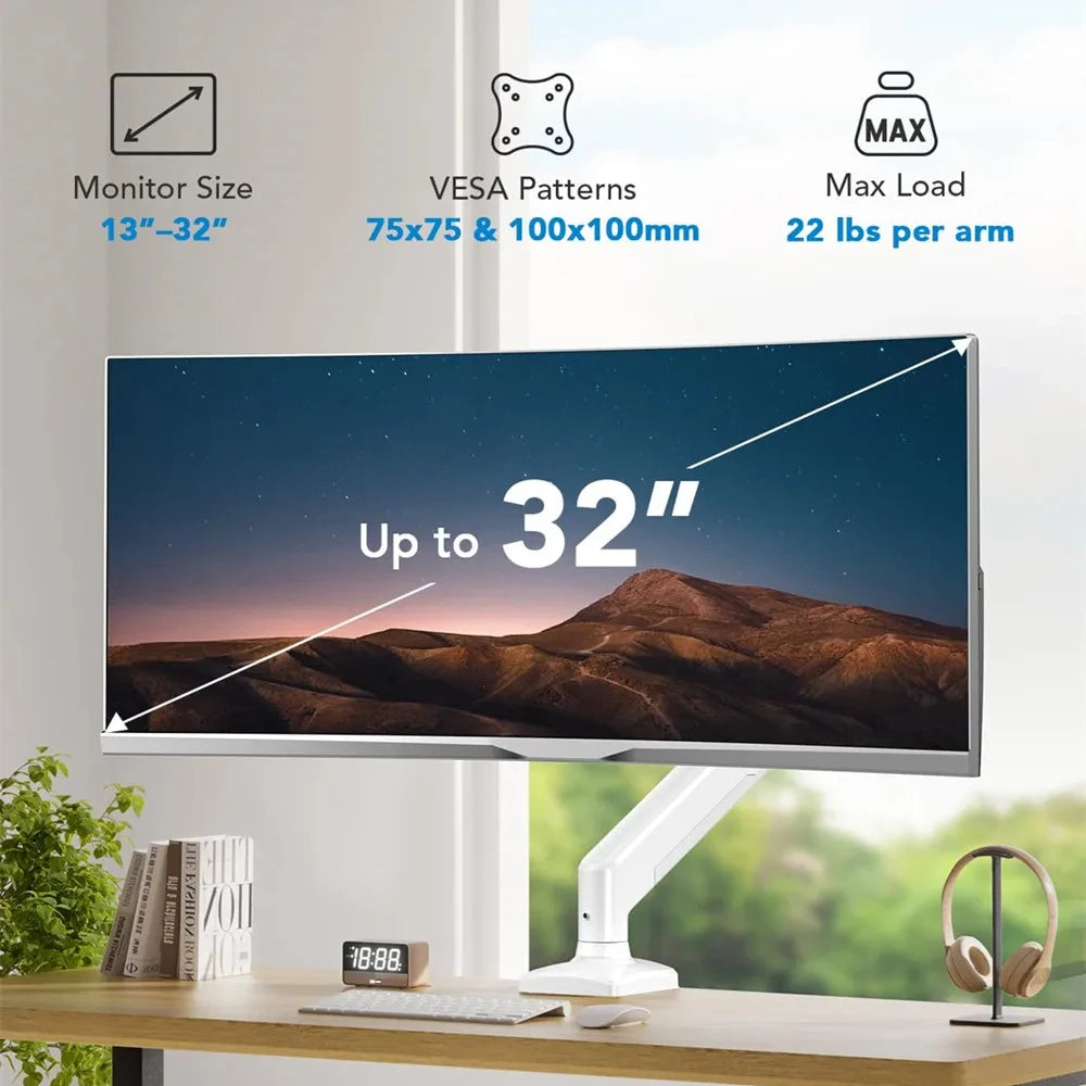 AeroLift Ergonomic Monitor Arm