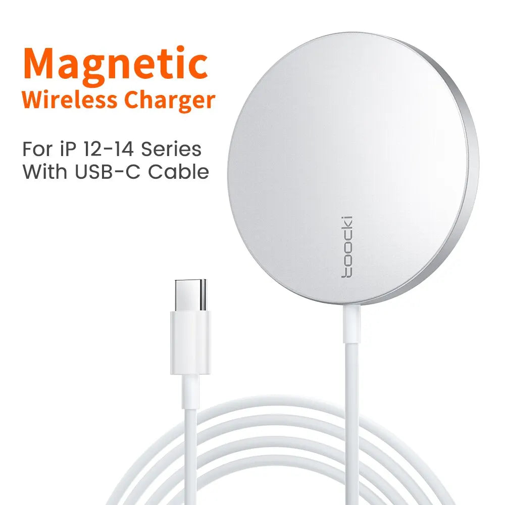 Toocki 15W Magnetic Wireless Charger  Attention